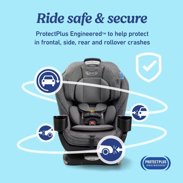 Extend2Fit® 3-in-1 Car Seat