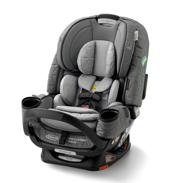 Graco® Premier 4Ever® DLX Extend2Fit® SnugLock® 4-in-1 Car Seat featuring Anti-Rebound Bar, Midtown™ Collection