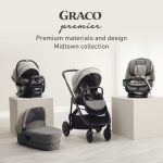 Graco® Premier 4Ever® DLX Extend2Fit® SnugLock® 4-in-1 Car Seat featuring Anti-Rebound Bar, Midtown™ Collection