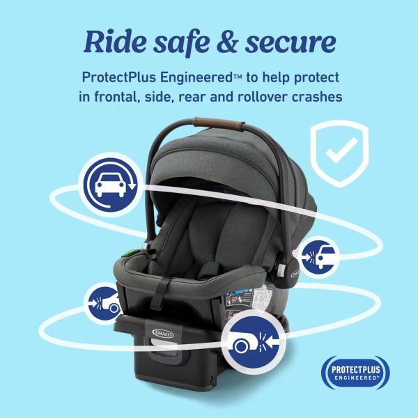GoMax™ Infant Car Seat ft. Insta-Install™ Rigid LATCH